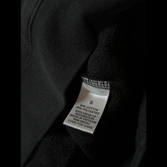 Fear of God Hoodie Small Men Black Essentials Fleece Pullover Relaxed Streetwear - Picture 8 of 8